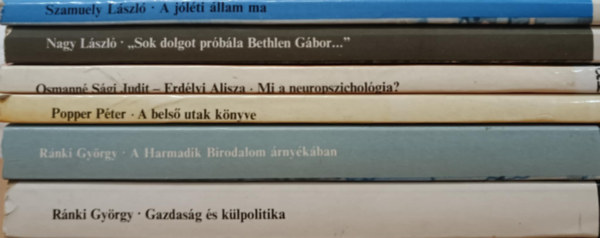 Nagy Lszl, Osmann Sgi J.-Erdlyi A., Popper Pter, Rnki Gyrgy Szamuely Lszl - Gyorsul id knyvcsomag