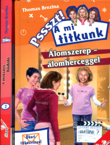 Pssszt! A mi titkunk... (2db knyv)