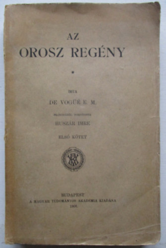 Az orosz regny I.