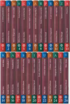 A Magyar Pr�za Klasszikusai 1-26. k�tet