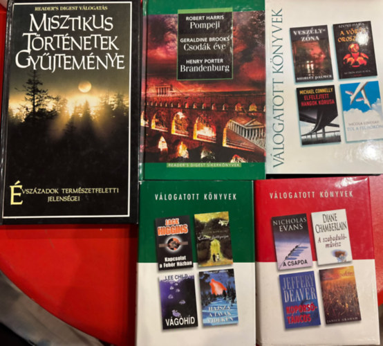 Reader's Digest 5 db k�nyv