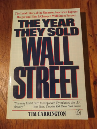 The year they sold Wall Street