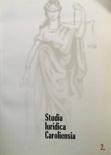 Studia Iuridica Caroliensia 2.