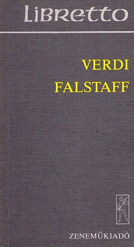 Verdi - Falstaff (Szvegknyv)