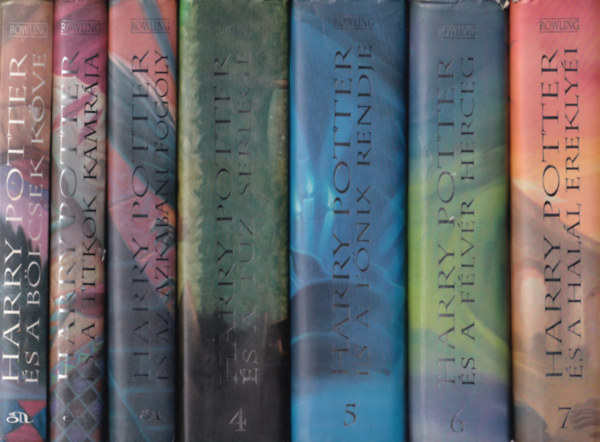 Harry Potter sorozat 1-7.
