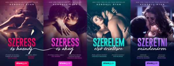 Szeress s hazudj sorozat 1-4. (Szeress s hazudj, Szeress s akarj, Szerelem els rintsre, Szeretni mindenron)