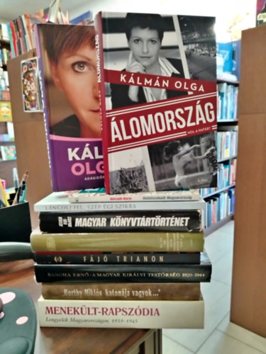 false - KNYVMENT AJNLAT 10 DB Magyar Trtnelem. Egyenes beszd+ lomorszg+ Kettszakadt Magyarorszg+ Lngolj fel, szp gi szikra+ Magyar Knyvtrtrtnet+ A Bcsi Ppai Kvetsg Levltrnak iratai Magyarorszgrl 1611-1786+