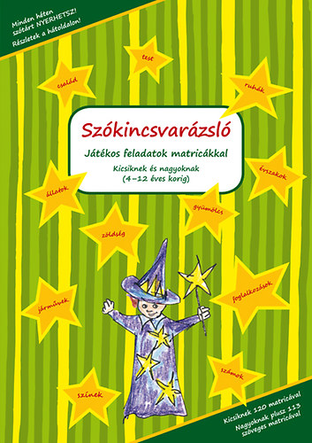 Szkincsvarzsl - Jtkos feladatok matrickkal (Nmet)