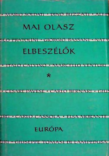 Mai olasz elbeszlk