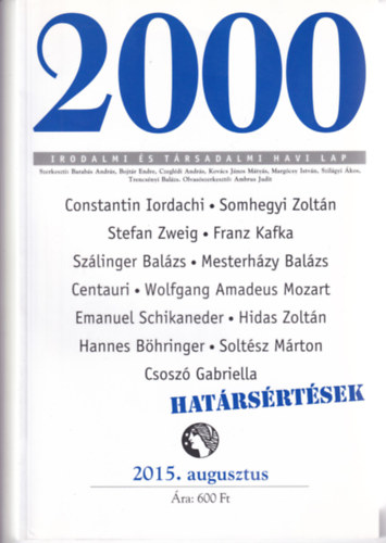 2000 Irodalmi s Trsadalmi Havi Lap - 2015. augusztus