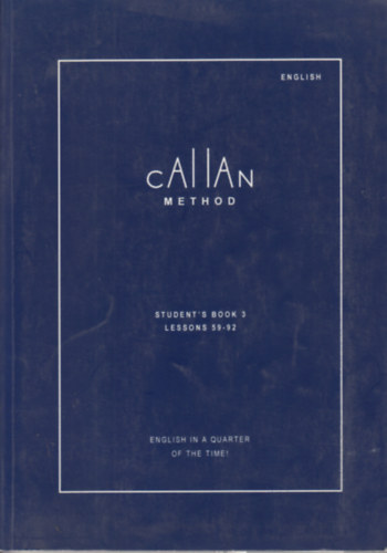 Callan Method Student's Book 3 Lessons 59-92