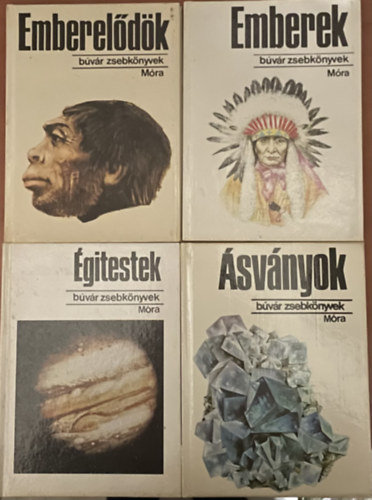 B�v�r zsebk�nyvek (4db): Emberel�d�k, Emberek, �gitestek, �sv�nyok