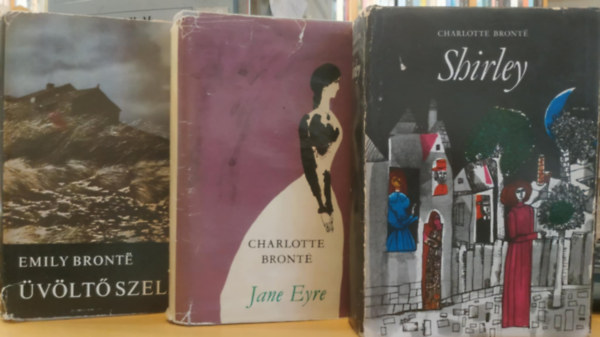 3 db Bront: Jane Eyre + Shirley + vlt szelek