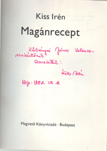Magnrecept- dediklt