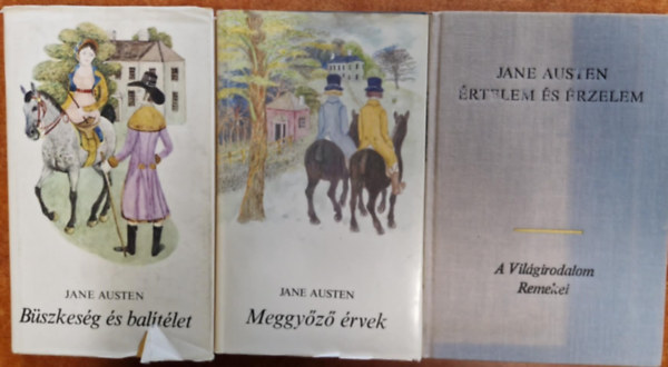 Jane Austen - Meggyz rvek + rtelem s rzelem + Bszkesg s baltlet (3 m)
