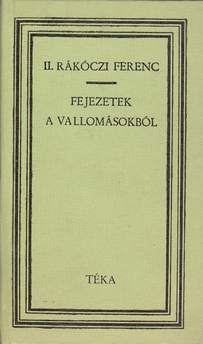 Fejezetek a vallomsokbl (tka)