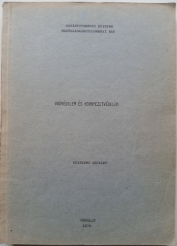 Vadvdelem s krnyezetvdelem