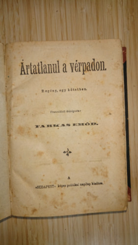 �rtatlanul a v�rpadon (Franczi�b�l �tdolgozta Farkas Em�d)