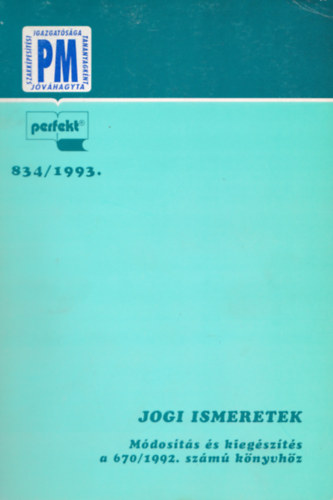 Jogi ismeretek