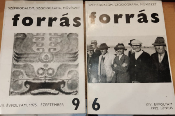 Hatvani Dniel - 2 db Forrs (Szpirodalom, szociogrfia, mvszet)(szrvnyszmok, lapszmok a termklapon)