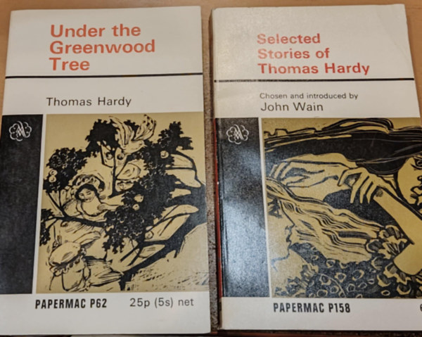 2 db Papermac: Under the Greenwood Tree (P62) + Selected Stories of Thomas Hardy (P158)