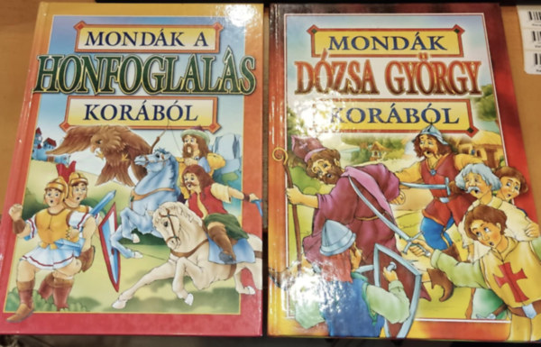 2 db Mondk a Honfoglals korbl + Mondk Dzsa Gyrgy korbl