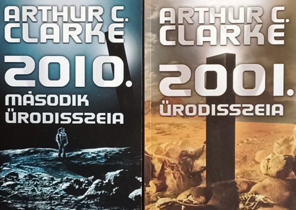Arthur C. Clarke - 2001. Űrodisszeia + 2010. második űrodisszeia (2 mű)