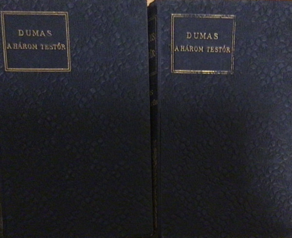 Dumas - A hrom testr I-II.
