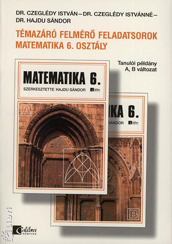 Tmazr felmr feladatsorok - Matematika 6. osztly-Tanuli pldny