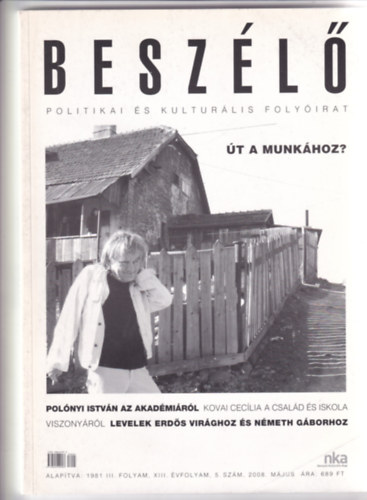 Beszl - Politikai s kulturlis folyirat - 2008. mjus