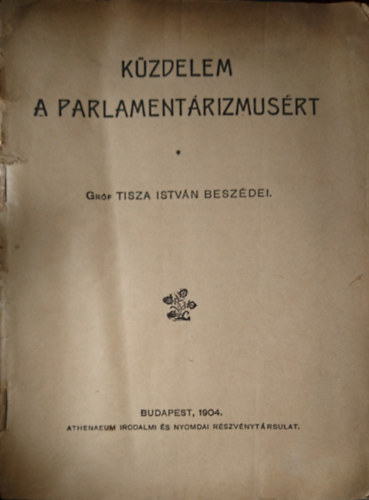 Kzdelem a parlamentarizmusrt