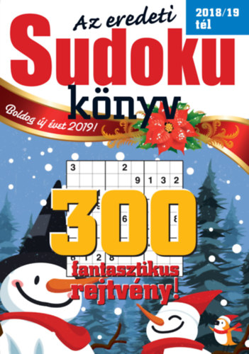 Az eredeti Sudoku könyv - 2018/19 tél