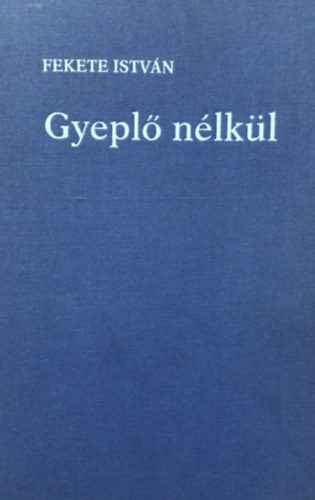Fekete Istvn - Gyepl nlkl