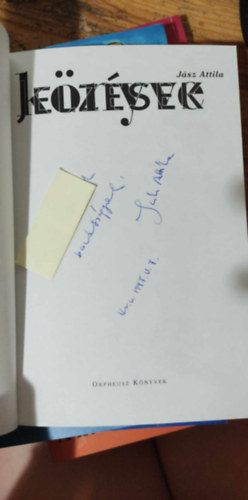 Jász Attila - Jelzések