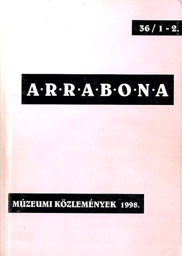 Arrabona 36/1-2 1998