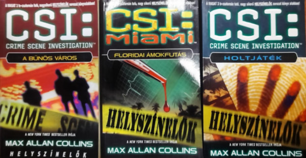 3db ktet a CSI:Helysznelk sorozatbl : Floridai mokfuts - A bns vros - Holtjtk