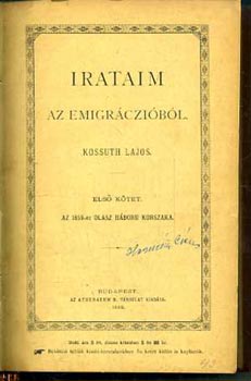 Irataim az emigrczibl I-III.