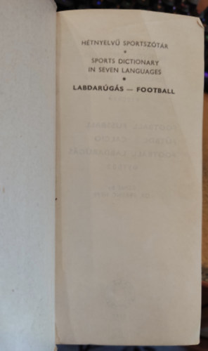 Htnyelv sportsztr: Labdargs