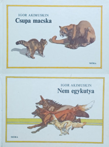 2 db Igor Akimuskin llatmese: Csupa macska + Nem egykutya