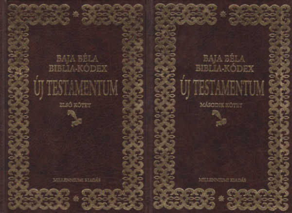 Baja B�la Biblia-k�dex - �j Testamentum I-II. + K�s�r�f�zet
