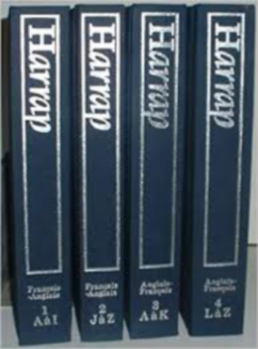 Grand Harrap Dictionnaire franais-anglais et anglais-franais dition Atlas