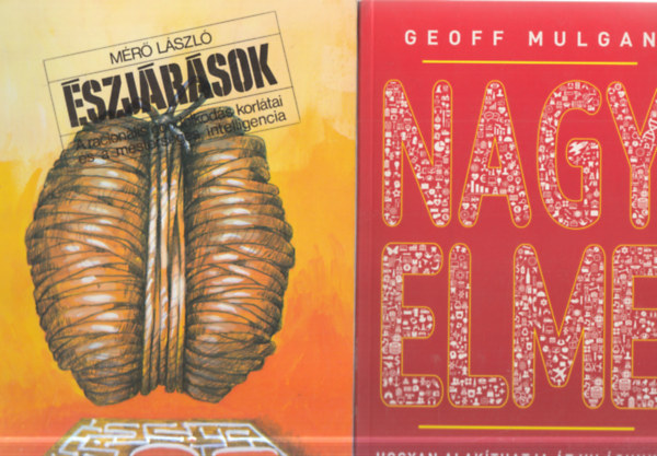 2 db. pszichol�gia (�szj�r�sok + Nagy elme)