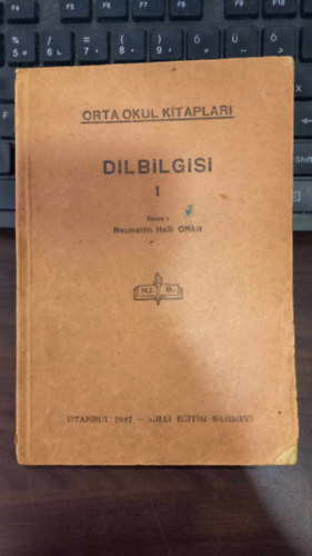 Orta Okul Kitaplari - Dilbilgisi I. (Kzpiskola knyvek - trk nyelvtan knyv)