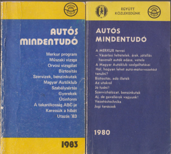 Aut�s mindentud� 1980 + Aut�s mindentud� 1983