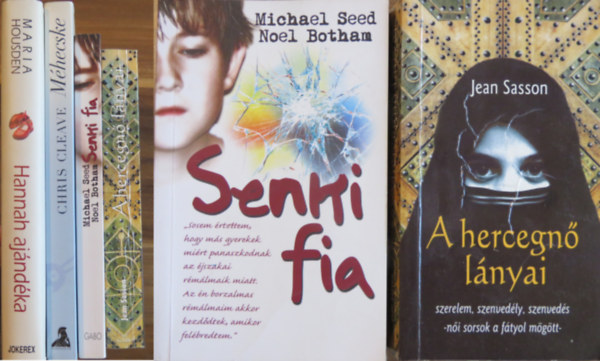 4 db regny ,,gyermeksorsok": Hannah ajndka; Mhecske; Senki fia; A hercegn lnya