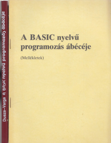 A Basic nyelv programozs bcje + MELLKLET kiegszt fzet