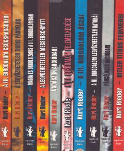 10 db I. vilghbors Kurt Rieder ktet