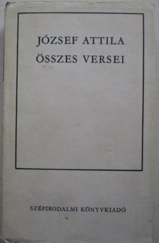 Jzsef Attila sszes versei