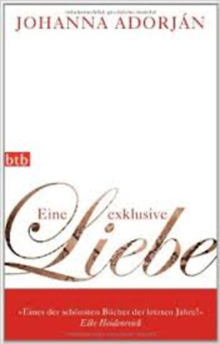 Johanna Adorj�n - Eine exklusive liebe