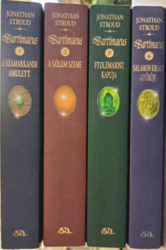 Jonathan Stroud - Bartimaeus I-IV. (A szamarkandi amulett + A glem szeme + Ptolemaiosz kapuja + Salamon kirly gyrje)